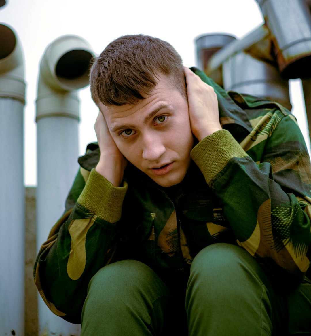 Finnish male signal engineer portrait